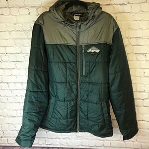 Coalatree MTN2CTY Mens Insulated Hooded Outdoor Hiking Camping Jacket Size XL